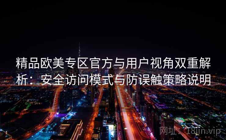 精品欧美专区官方与用户视角双重解析：安全访问模式与防误触策略说明