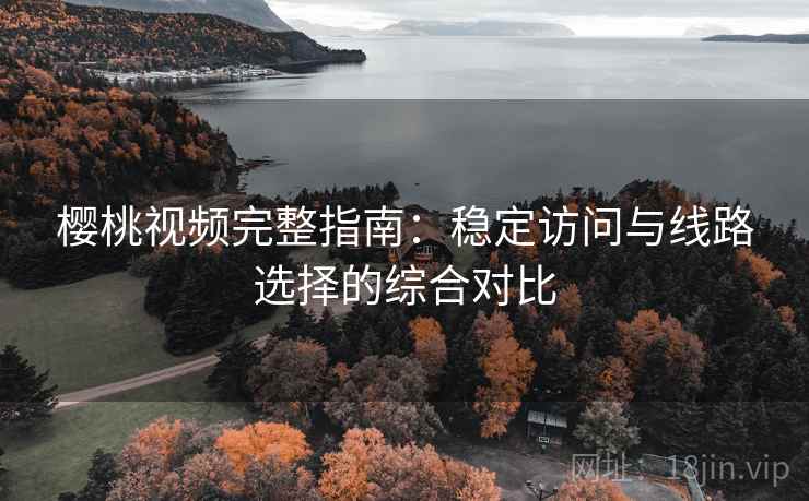 樱桃视频完整指南：稳定访问与线路选择的综合对比